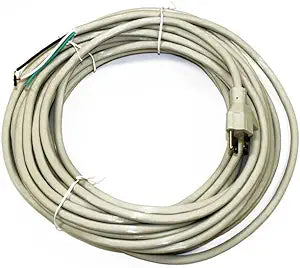 18 Gauge Replacement Power Cord, Fits Sanitaire, Perfect Style Upright Vacuums, 3 Conductor, 50' Length - (Dark Gray)