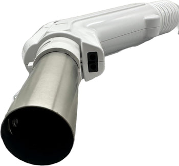 Universal Central Vacuum 35 ft High-Voltage Hose with Direct Connect Plug, ON-Off Switch Control at The Handle-Compatible with Most Inlets - Crushproof (35 Ft. Direct Connect)