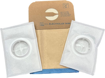 Premium Replacement Style C Bags For Electrolux Type C Canister Vacuums (24 Bags / 2 After-Filters)