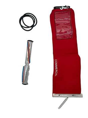 Replacement Complete Maintence Kit for Sanitaire Commercial Vacuums, Includes 1 Shake Out Bag, 3 Belts & 1 Brush Roll - Hotel/Commercial Grade