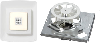 Broan-NuTone® Bath Fan Replacement Kit with 50 CFM Motor and LED/Bluetooth Speaker Cover