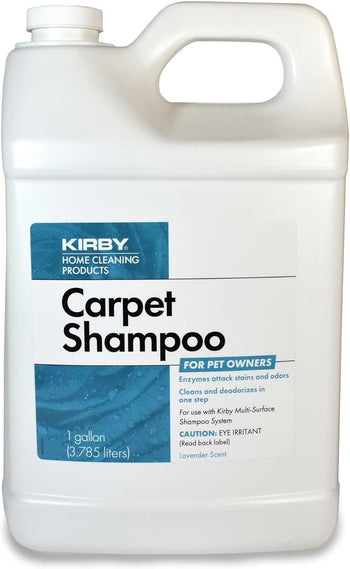 Genuine Kirby Pet Owners Foaming Carpet Shampoo (Lavender Scented)- 1 Gallon - Kirby Part #237507S. Use with SE2 Sentria