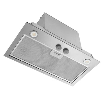 Broan-NuTone PM300SS Custom Power Pack Range Hood Insert with 2-Speed Exhaust Fan and Light, 300 Max Blower CFM, Stainless Steel, 21-Inch Built