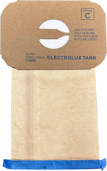 Premium Replacement Style C Bags For Electrolux Type C Canister Vacuums (24 Bags / 2 After-Filters)
