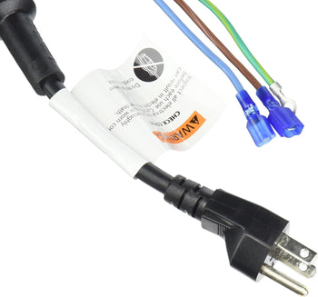 ProTeam 100641 Cord, Pigtail 3 Wire, w/Nut & Washer in Grommet , Black