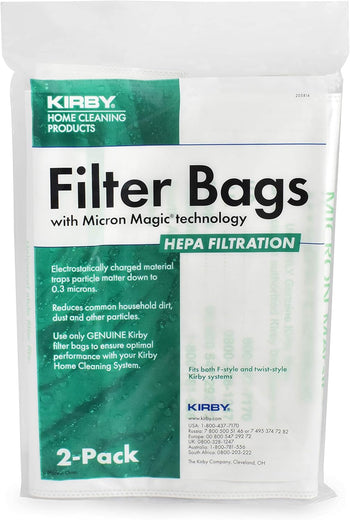Kirby Allergen Plus Micron Magic Hepa Bags (2)