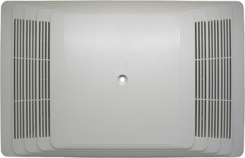 Broan S97013581 Bathroom Fan Cover Grille Assembly Kit, White
