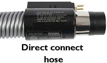 Plastiflex Dual Volt Central Vacuum Hose (35' Direct)