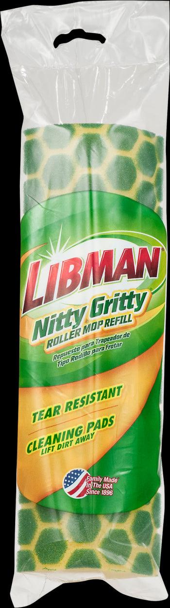 Libman Green Nitty Gritty Roller Mop Refill