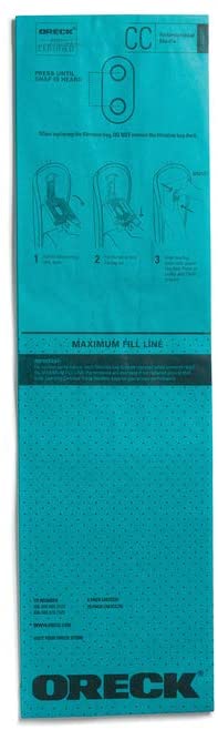 Oreck Antimicrobial Vacuum Bags Blue