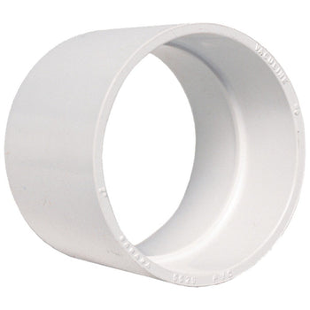 Central Vacuum Straight PVC Coupling