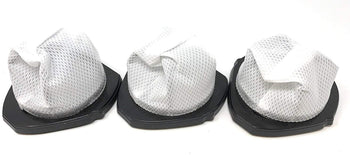 Shark XF769 Cordless Pet Perfect SV780 Dust Cup Filters, 3 Pack