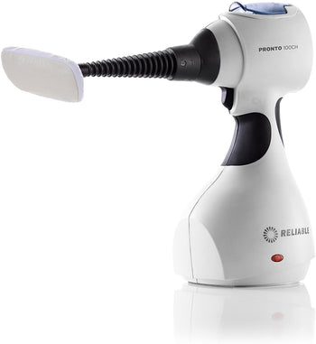 Reliable Pronto 100CH Portable Hand-Held Steam Cleaner and Garment Steamer With High Pressure Nozzle, Fast Heat-up, Continuous Steam, 4 BAR 60 PSI Pressure, 15 Piece Accessory Kit Included