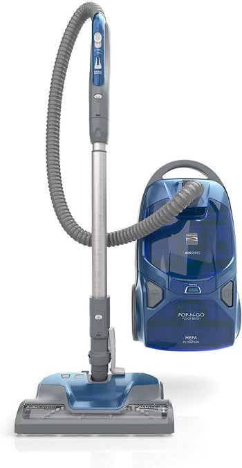 Cleva Kenmore Bagged Canister Vac Blue, K-BC4026-CCR (Renewed)