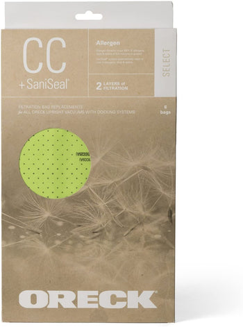Oreck Cloth Allergen Vacuum Bags