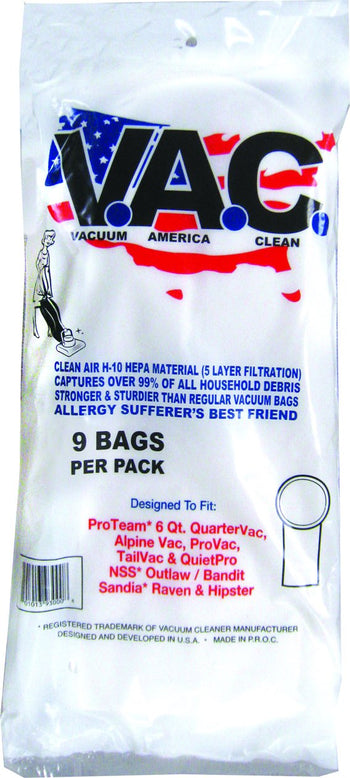 Vacuum America Clean Bags