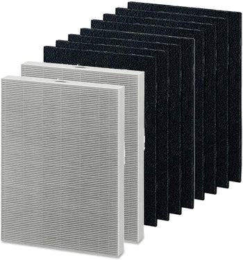 Merchandise Mecca Replacement True HEPA Filter and Carbon Pre-Filter Compatible with Levoit LV-PUR-131 - Includes 2 HEPA Filters, and 2 Activated