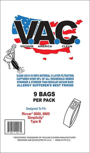 Vacuum America Clean Bags