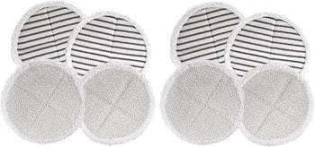 Bissell Spinwave Mop Pad Kit Replacement Pads 4 Soft/4 Scrubby Pads Bundle