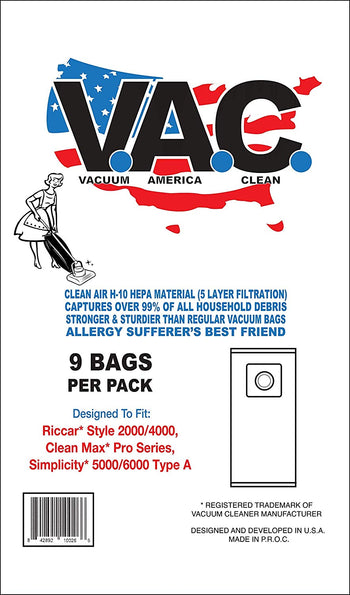 Vacuum America Clean Bags