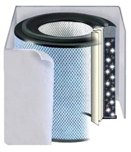 Austin Air Pet Machine Replacement Filter with Prefilter, FR410